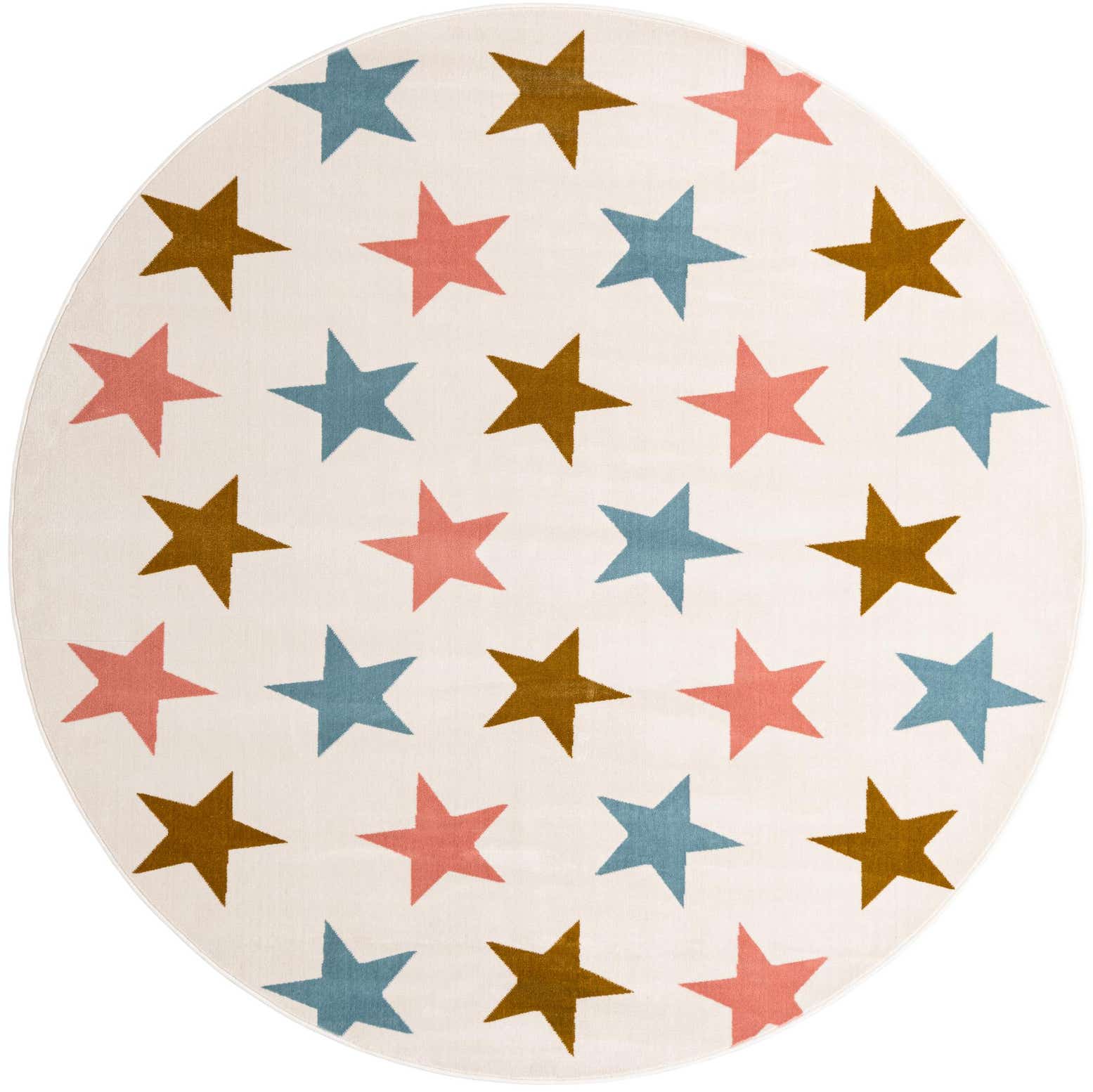 7' 10 x 7' 10 Whimsy Kids Round Rug