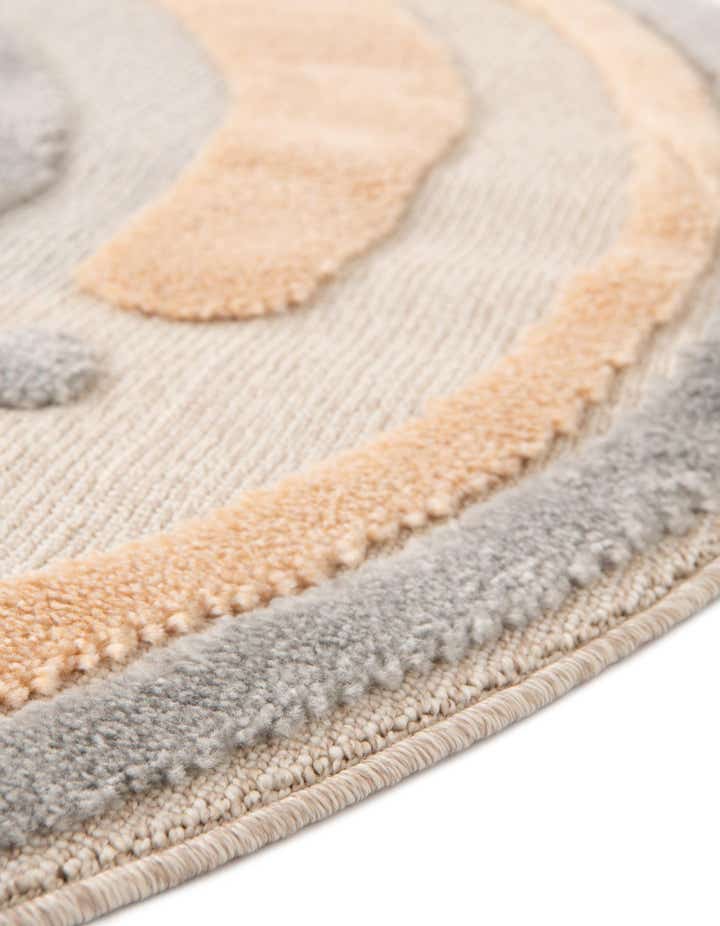 3' x 3' Whimsy Kids Round Rug