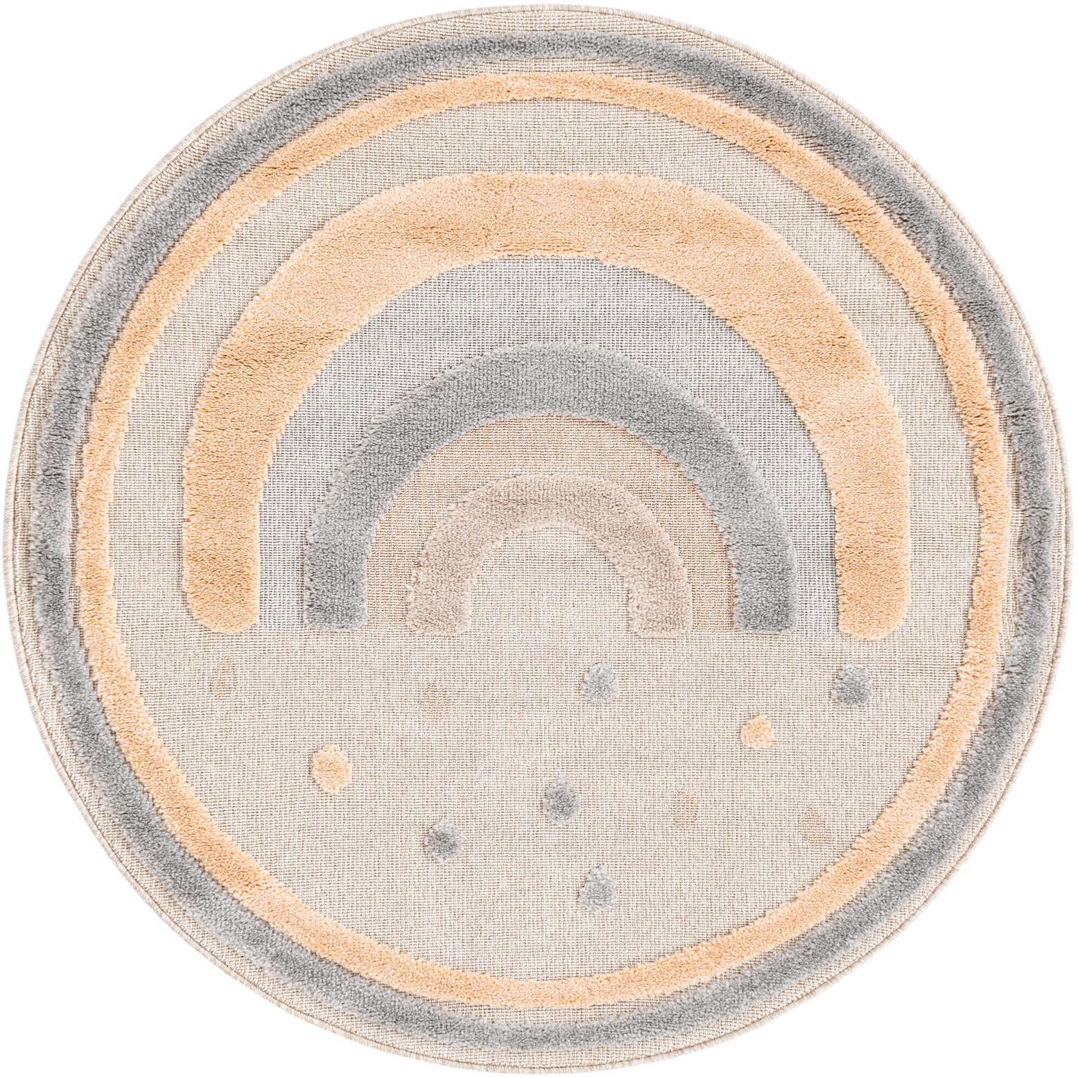 5' x 5' Whimsy Kids Round Rug