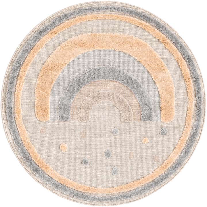 5' x 5' Whimsy Kids Round Rug