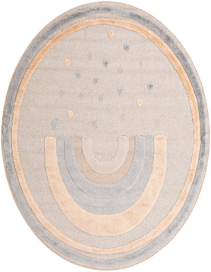 Detail image of 7' x 7' Whimsy Kids Round Rug