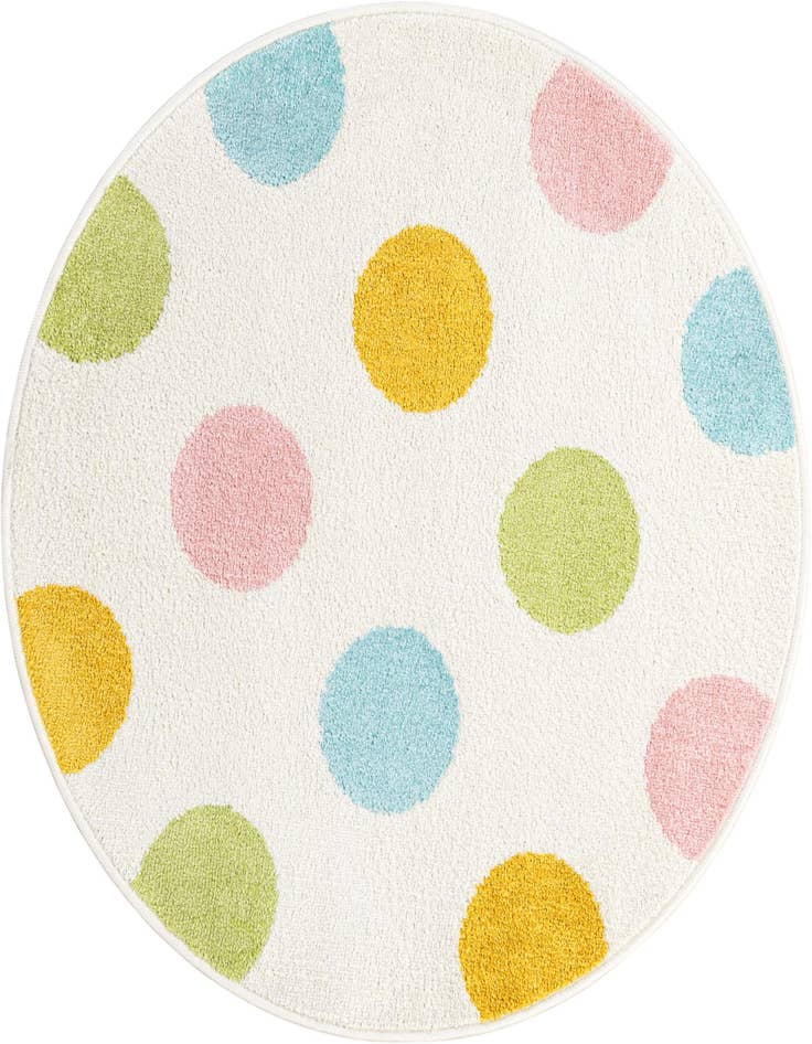 Detail image of 3' 3 x 3' 3 Whimsy Kids Round Rug