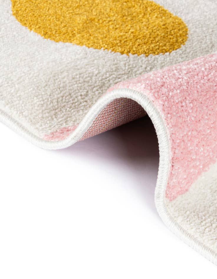 Detail image of 3' 3 x 3' 3 Whimsy Kids Round Rug