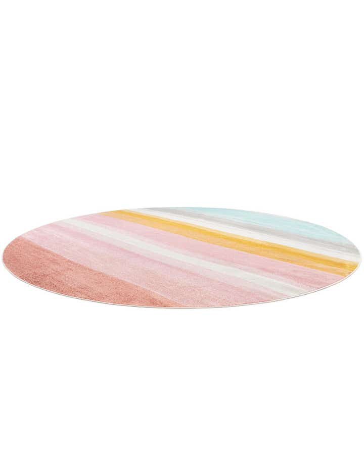 365cm x 365cm Whimsy Kids Rond Vloerkleed