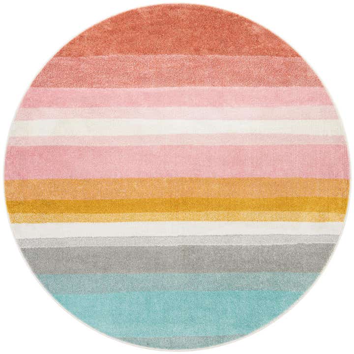 215cm x 215cm Whimsy Kids Tapis Rond