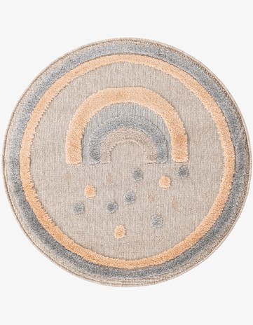 Whimsy Kids Round Rug