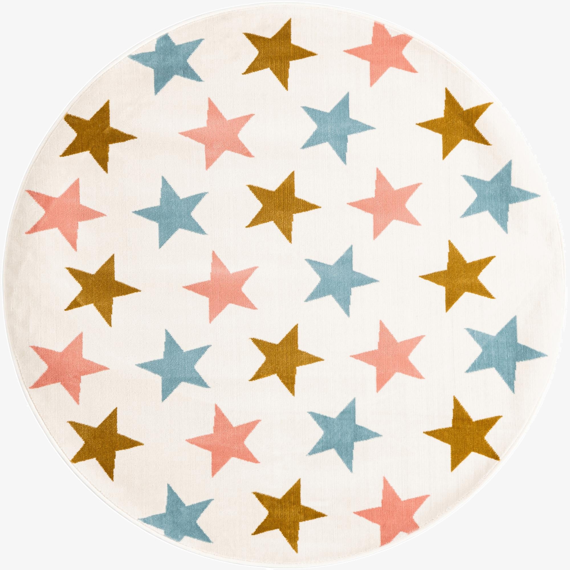 Primary image 5' 3 x 5' 3 Whimsy Kids Round Rug