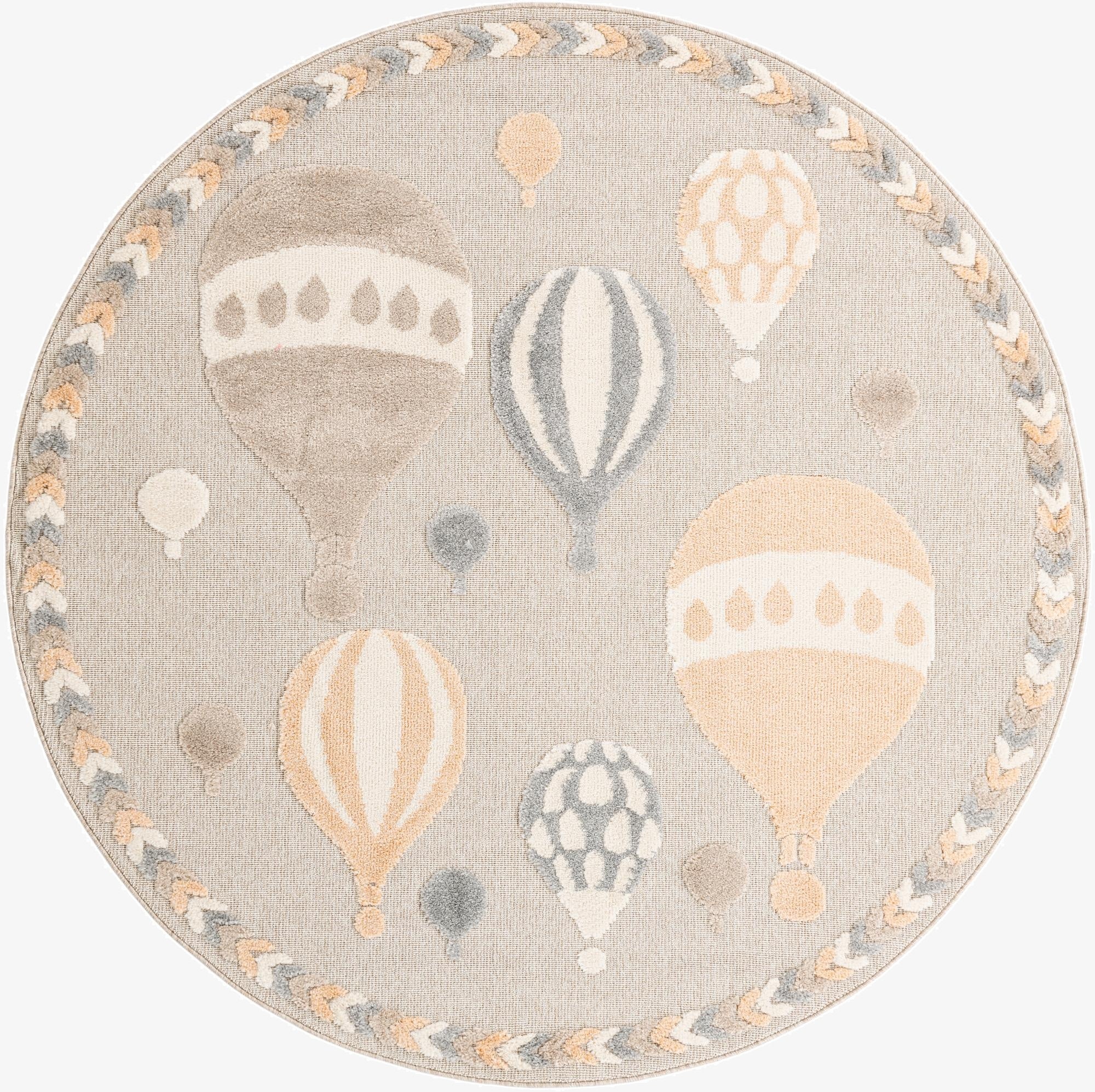 Primary image 7' x 7' Whimsy Kids Round Rug