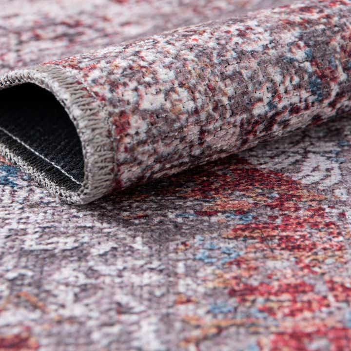 7' 10 x 7' 10 Washable Yara Round Rug
