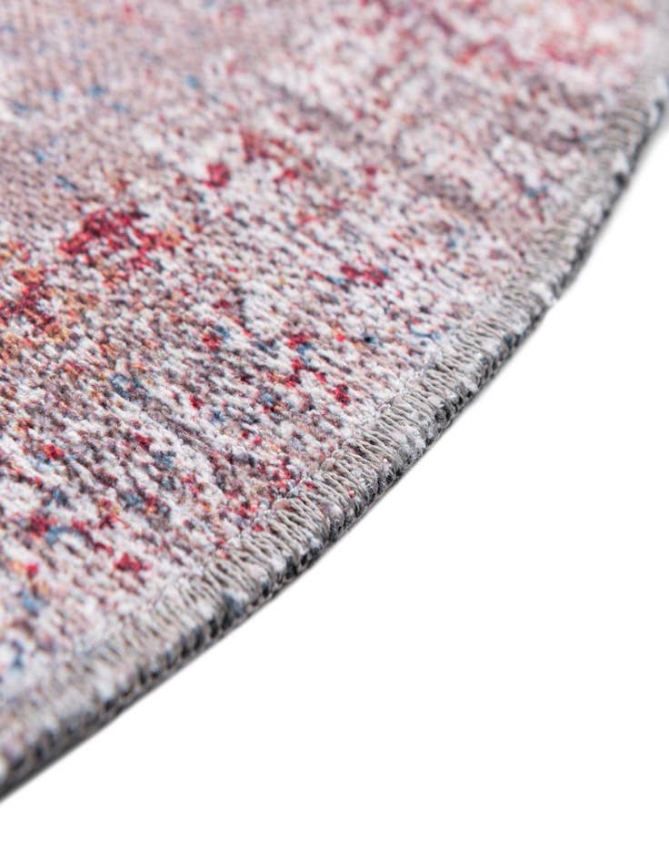Detail image of 7' 10 x 7' 10 Washable Yara Round Rug