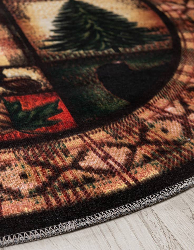 Detail image of 4' x 4' Yara Round Rug