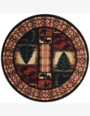 4' x 4' Yara Round Rug