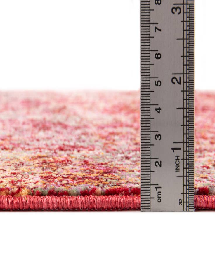 Detail image of 2' 3 x 6' Aqua Runner Rug