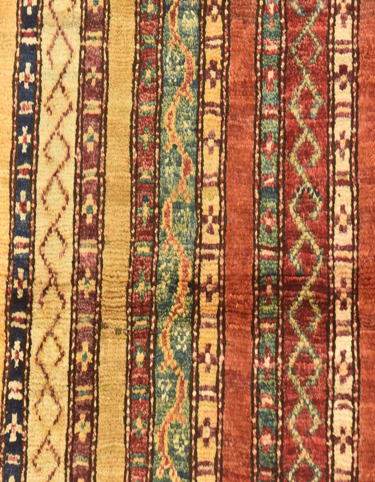 Detail image of 2' 8 x 9' 8  Hand Knotted Ariana Ziegler Runner Rug