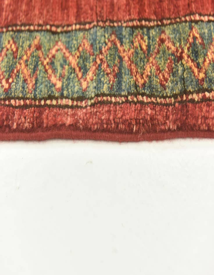 Detail image of 2' 8 x 9' 8  Hand Knotted Ariana Ziegler Runner Rug