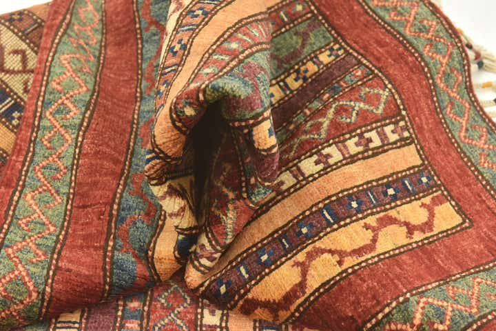 2' 8 x 9' 7 Hand Knotted Ariana Ziegler Runner Rug