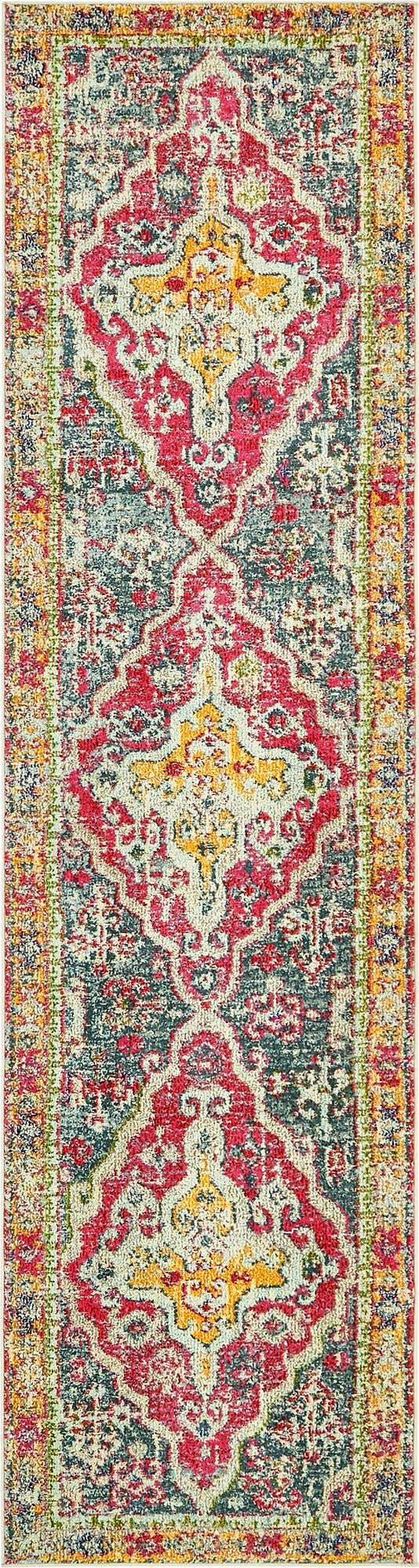 2' 7 x 10' Washable Arte Runner Rug
