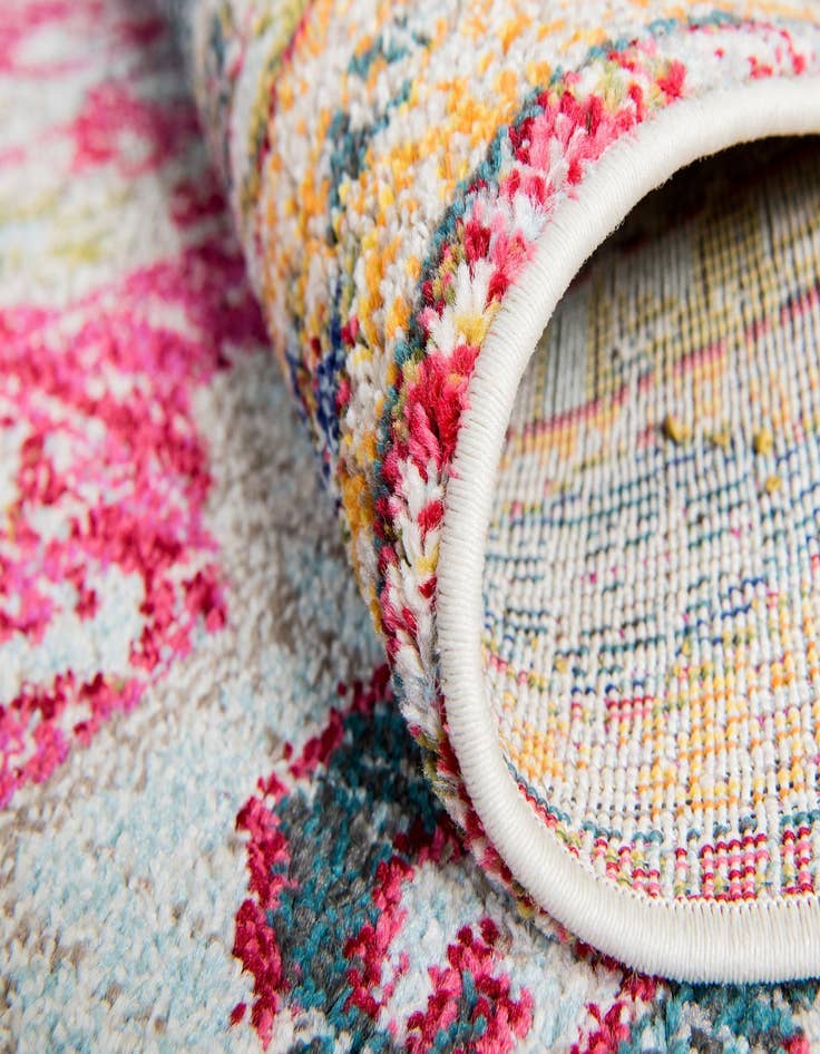 Detail image of 2' x 6' 9  Washable Arte Runner Rug