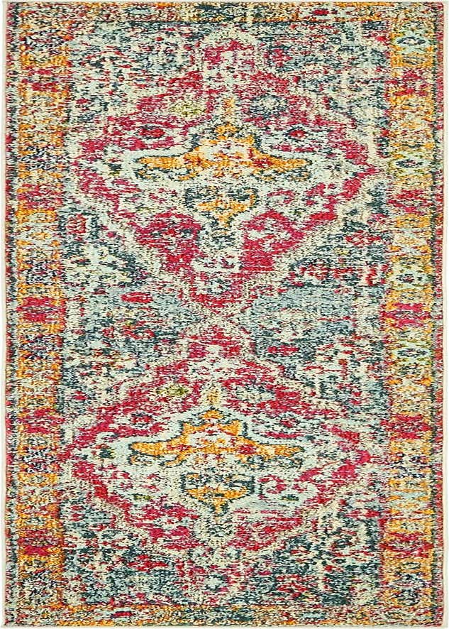 2' x 6' 9 Washable Arte Runner Rug