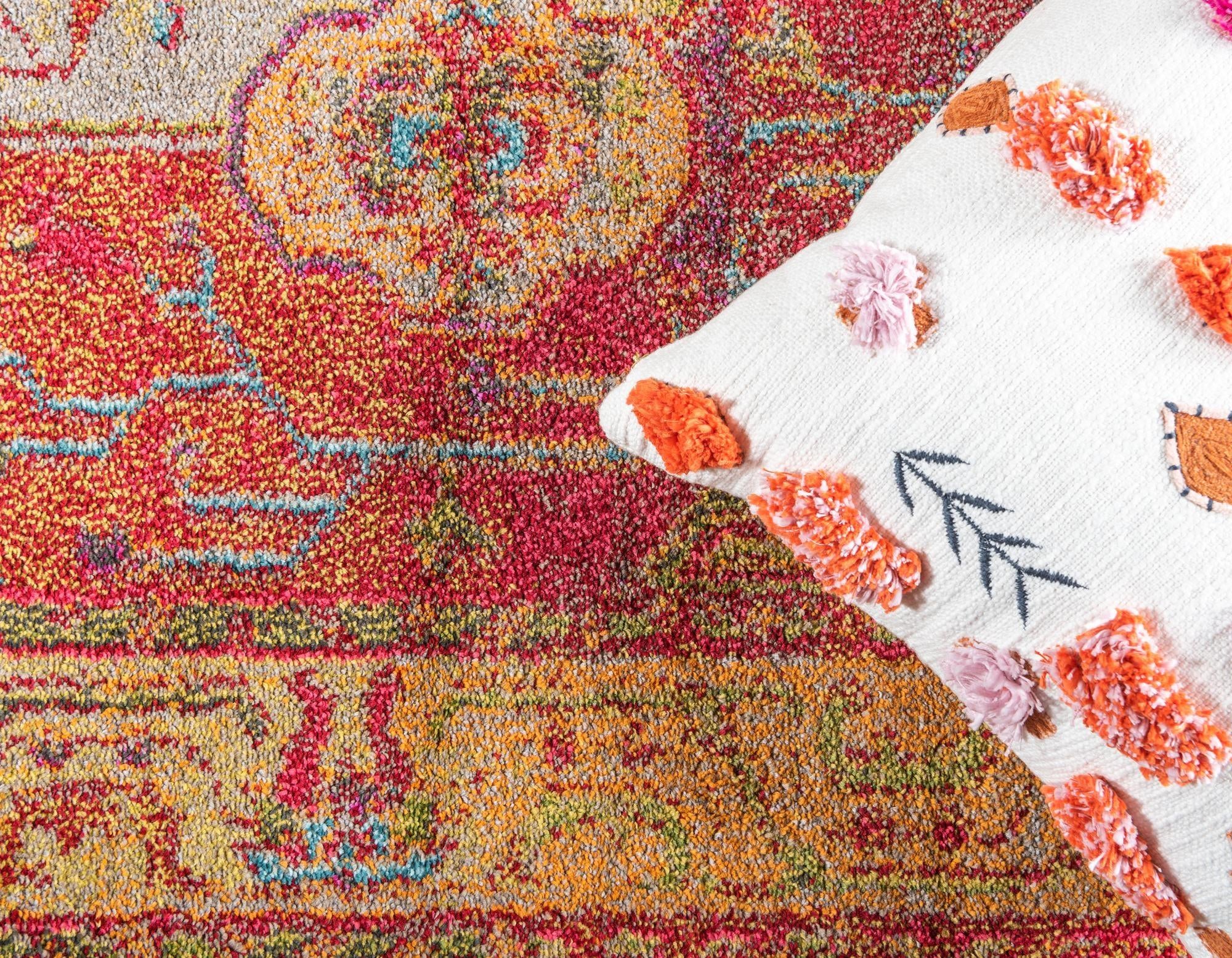 2' x 6' 9 Washable Arte Runner Rug
