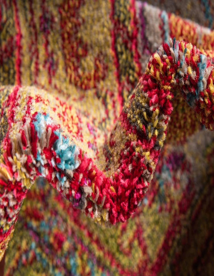 Detail image of 2' x 6' 9  Washable Arte Runner Rug