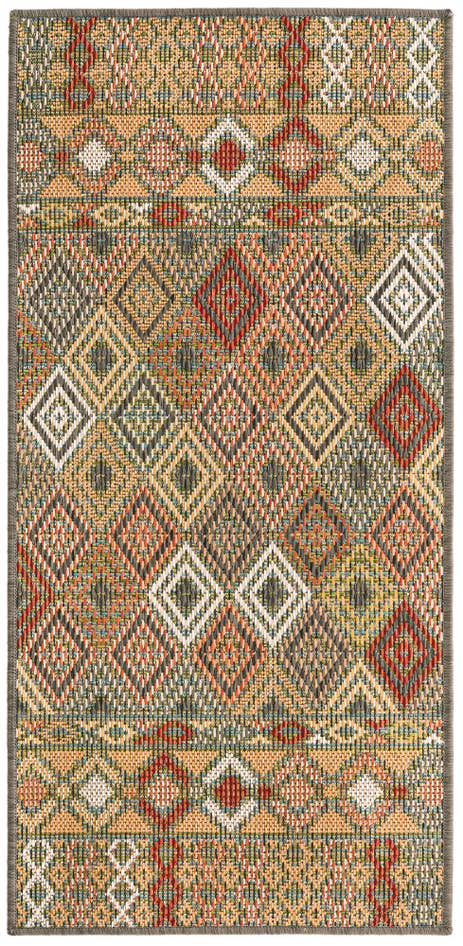 Detail image of 2' x 4' Easy-Clean Baja Indoor / Outdoor Runner Rug