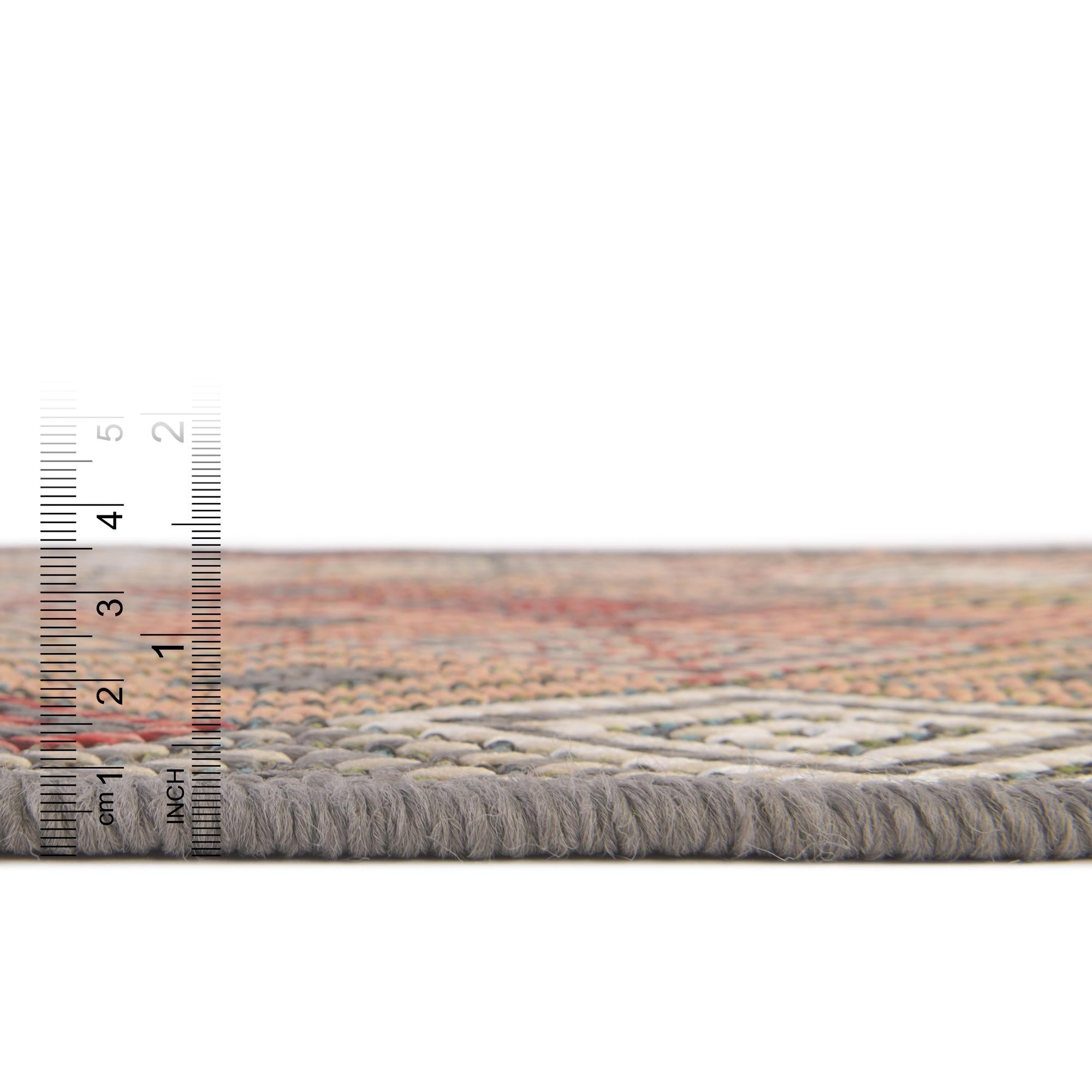 2' x 6' Easy-Clean Baja Indoor / Outdoor Runner Rug