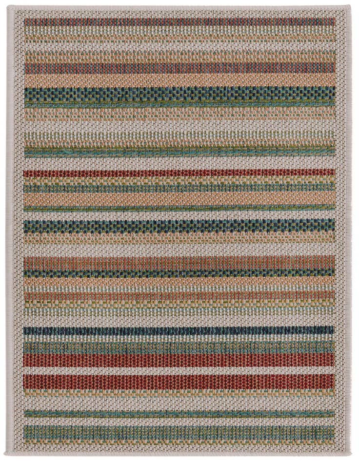 Detail image of 2' x 4' Easy-Clean Baja Indoor / Outdoor Runner Rug