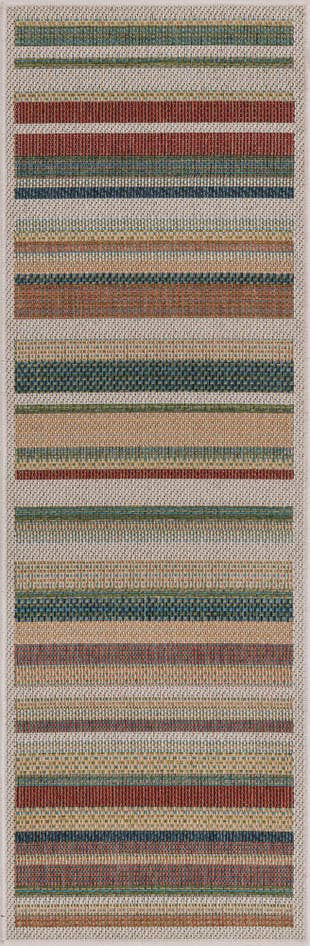 Detail image of 2' x 6' Easy-Clean Baja Indoor / Outdoor Runner Rug