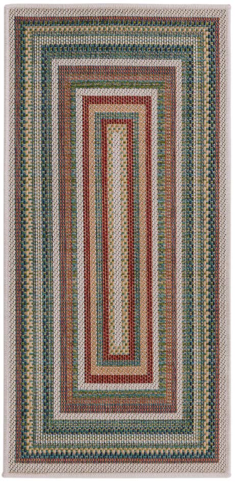 Detail image of 2' x 4' Easy-Clean Baja Indoor / Outdoor Runner Rug