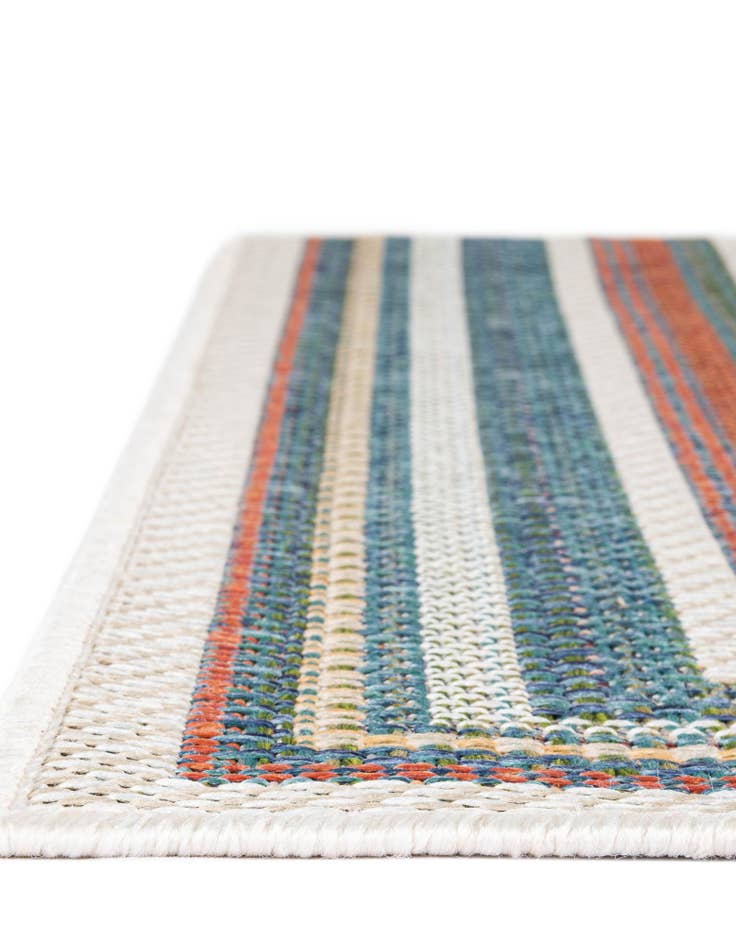 Detail image of 2' x 4' Easy-Clean Baja Indoor / Outdoor Runner Rug