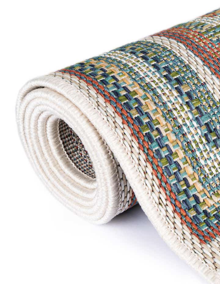 2' 7 x 12' Easy-Clean Baja Indoor / Outdoor Runner Rug