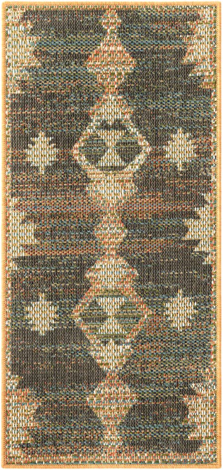 Detail image of 2' x 4' Easy-Clean Baja Indoor / Outdoor Runner Rug