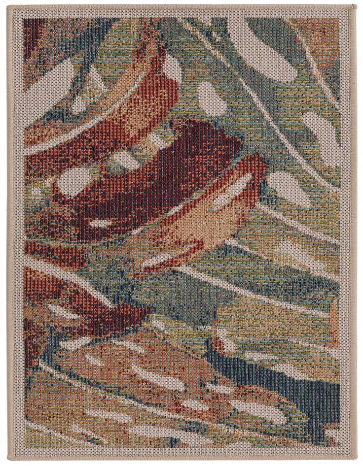 Detail image of 2' x 4' Easy-Clean Baja Indoor / Outdoor Runner Rug