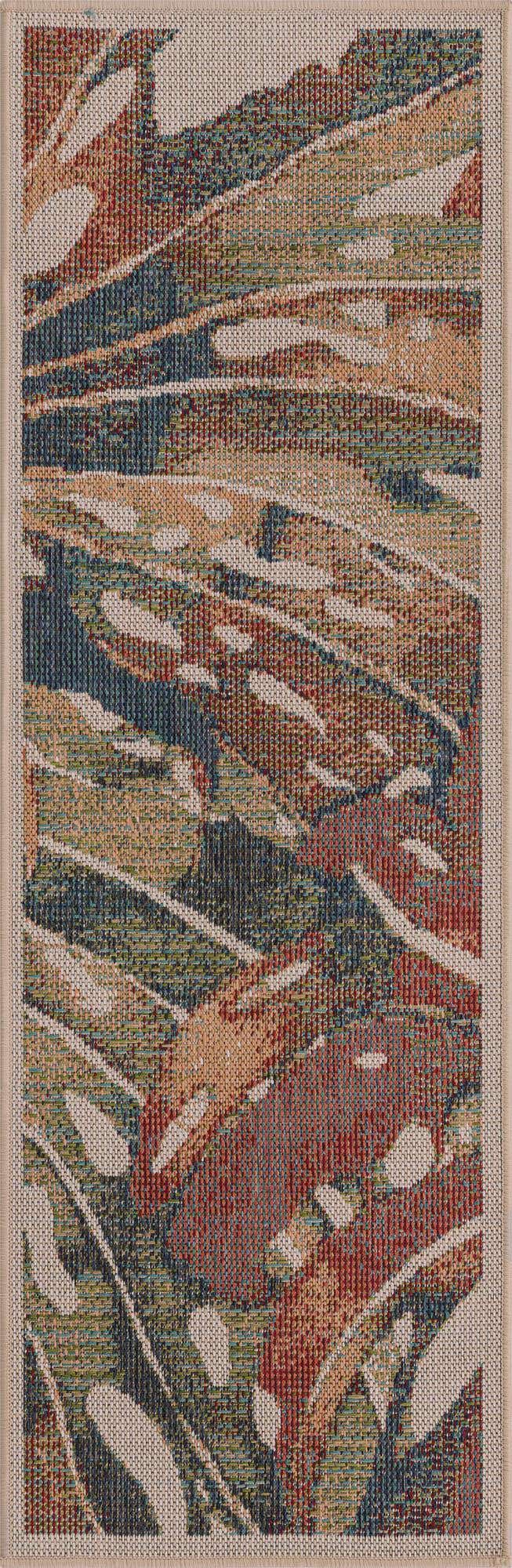 2' x 6' Easy-Clean Baja Indoor / Outdoor Runner Rug