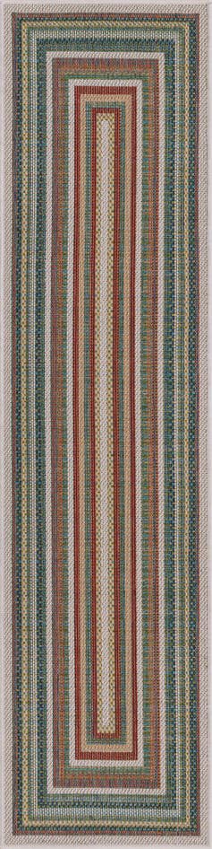 Detail image of 2' 7 x 13' Easy-Clean Baja Indoor / Outdoor Runner Rug