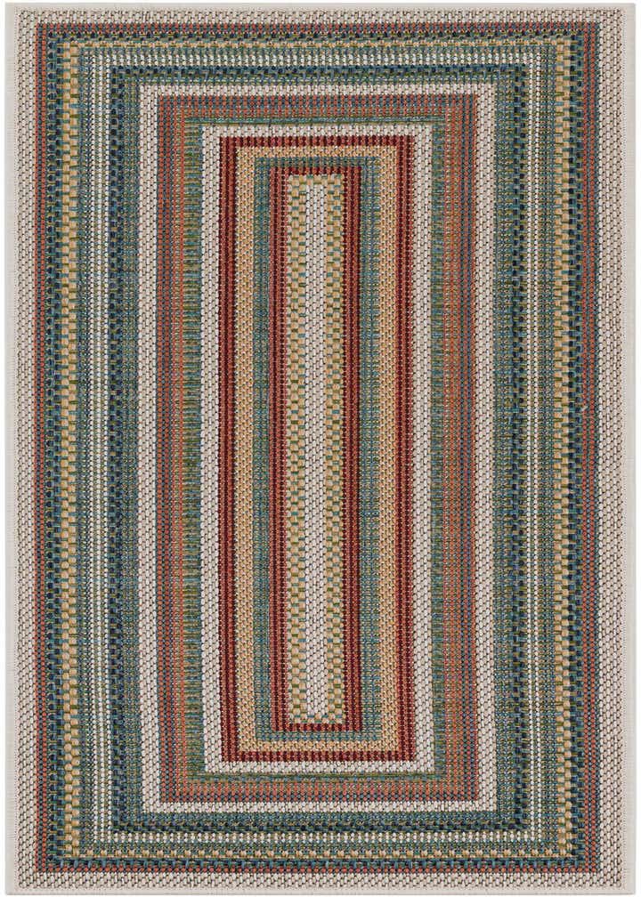 2' x 5' 1 Easy-Clean Baja Indoor / Outdoor Runner Rug
