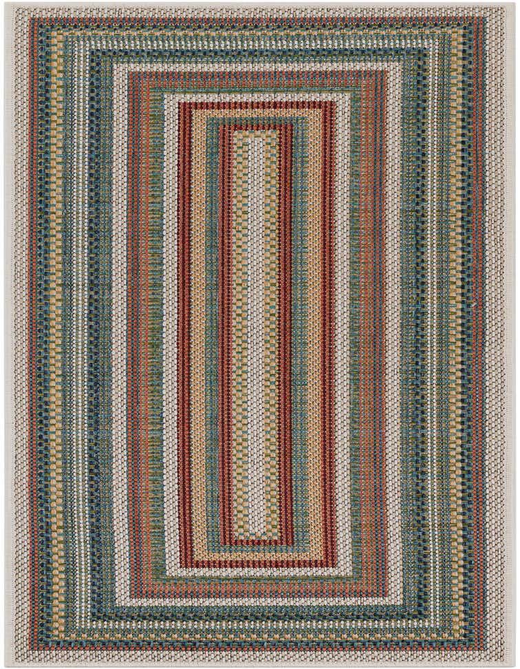 2' x 5' 1 Easy-Clean Baja Indoor / Outdoor Runner Rug