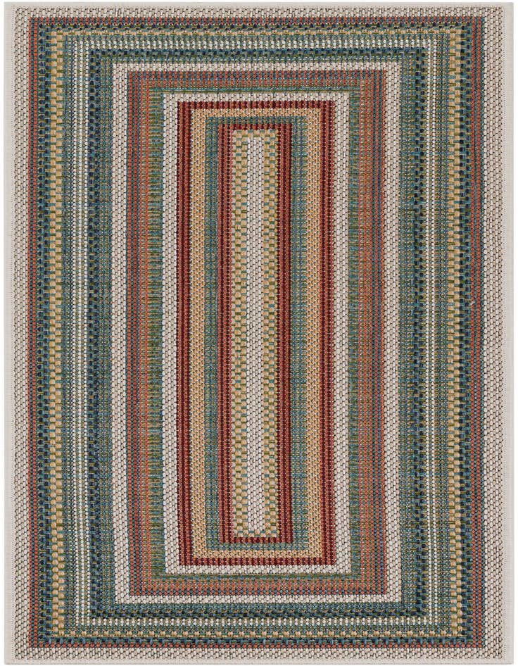Detail image of 2' x 5' 1 Easy-Clean Baja Indoor / Outdoor Runner Rug