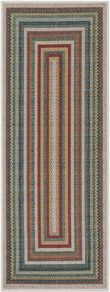 2' x 5' 1 Easy-Clean Baja Indoor / Outdoor Runner Rug