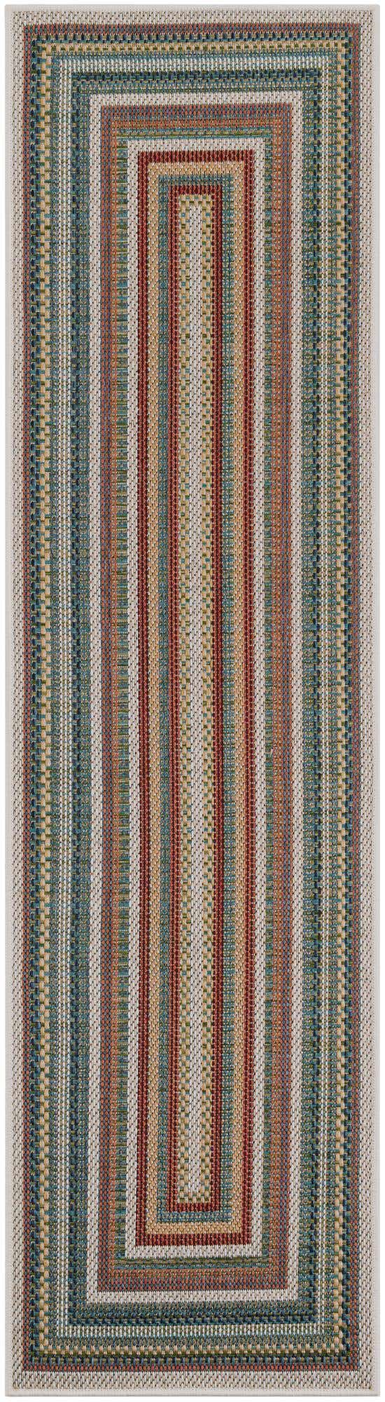 2' x 7' 1 Easy-Clean Baja Indoor / Outdoor Runner Rug