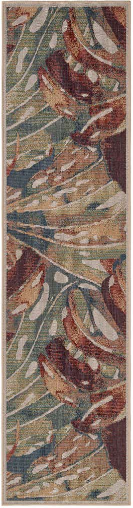 2' 7 x 10' Easy-Clean Baja Indoor / Outdoor Runner Rug