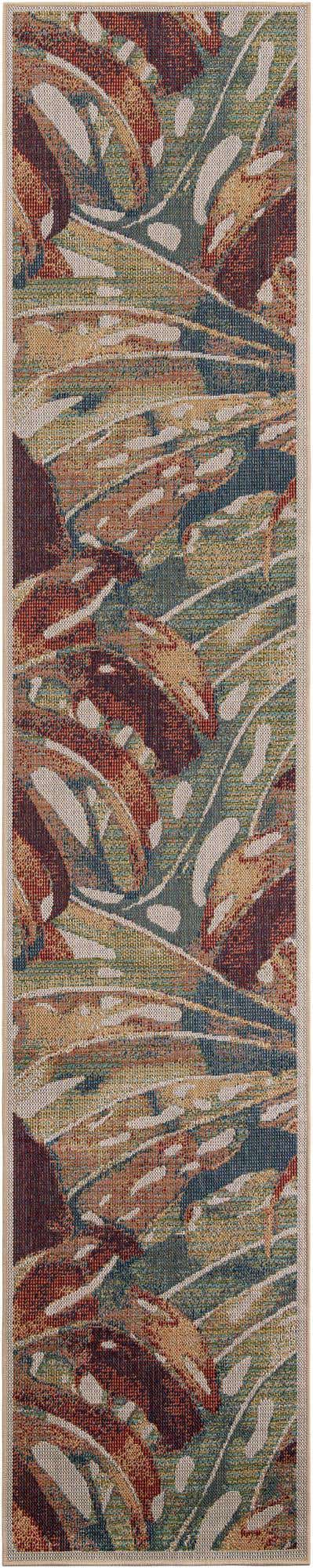 2' 7 x 13' Easy-Clean Baja Indoor / Outdoor Runner Rug