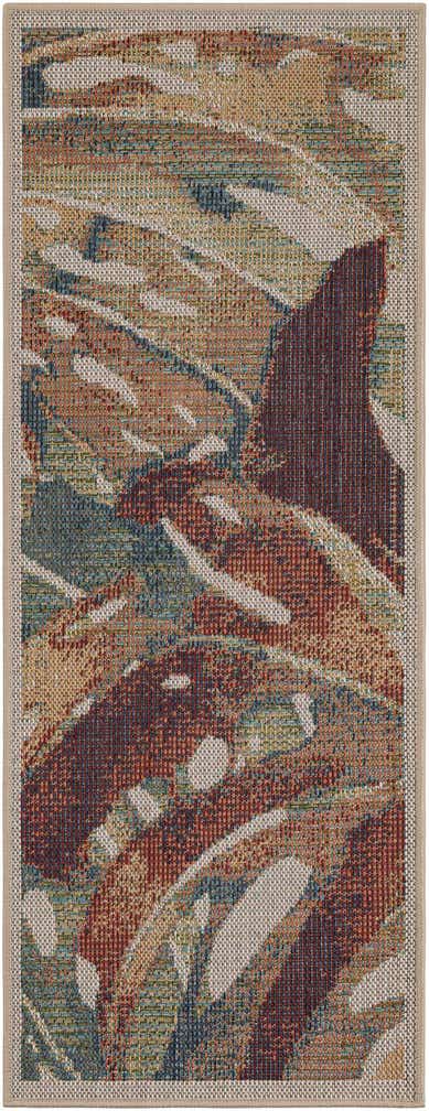 2' x 5' 1 Easy-Clean Baja Indoor / Outdoor Runner Rug