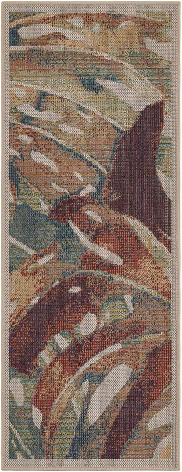 Detail image of 2' x 5' 1 Easy-Clean Baja Indoor / Outdoor Runner Rug