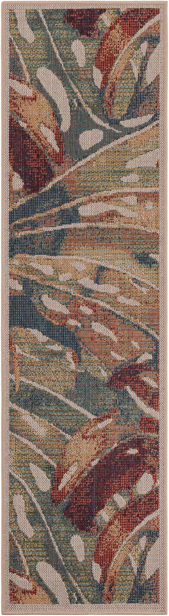 2' x 7' 1 Easy-Clean Baja Indoor / Outdoor Runner Rug