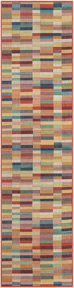 Detail image of 2' 7 x 10' Easy-Clean Baja Indoor / Outdoor Runner Rug