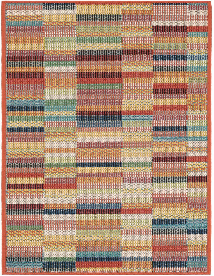 Detail image of 2' x 5' 1 Easy-Clean Baja Indoor / Outdoor Runner Rug