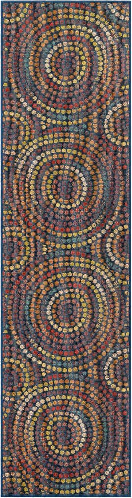2' 7 x 10' Easy-Clean Baja Indoor / Outdoor Runner Rug