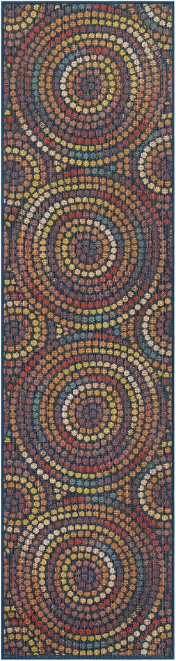 Detail image of 2' 7 x 10' Easy-Clean Baja Indoor / Outdoor Runner Rug